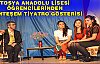 ÖĞRENCİLERDEN MUHTEŞEM TİYATRO GÖSTERİSİ