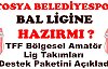Tosya BelediyeSpor Bal Ligi Destekleri Açıklandı