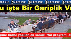 Tosya Belediye Spor'un İftar Programı Sönük Geçti