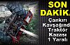 Tosya Çankırıı Kavşağında Trafik Kazası