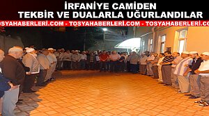 Tosya'da 21 Ümre Yolcusu Dualar İle uğurlandı