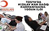 Tosy'da Kızılay Kan Bağışı Kampanyası
