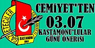 03.07 “Kastamonulular Günü” olsun