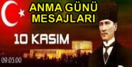 10 Kasım Anma Günü Mesajları