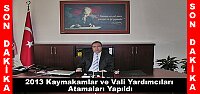 2013 vali yardımcısı ve kaymakamlar kararnamesi