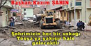 AĞACIKÇEŞME SOKAKTA İYİLEŞTİRME ÇALIŞMALARI BAŞLADI