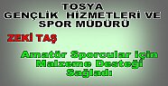 Amatör Sporculara Malzeme Desteği