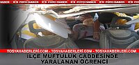ARAÇ İÇİNDE KALAN ÖĞRENCİ