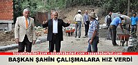 BAŞKAN KAZIM ŞAHİN ÇALIŞMALARA HIZ VERDİ