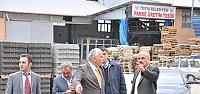 Başkan Şahin Parke tesisisnde incelemelerde bulundu