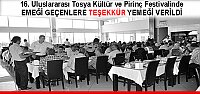 BELEDİYE TEŞEKKÜR YEMEĞİ VERDİ