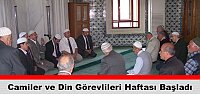 Tosya'da Camiler ve Din Görevlileri Haftası Başladı