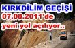 ÇORUM YENİ KIRKDİLİM YOLU YARIN AÇILIYOR..