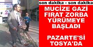 Gazi Fırat Zorba Ayağa Kalktı Pazartesi Günü Tosyaya Geliyor