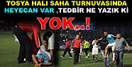 Halı Saha Turnuvasında Heyecan var Tedbir yok.
