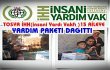 İHH - İnsani Yardım Vakfı İlçemizde Yardım Paketi Dağıttı