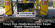Jandarma'dan Kaçak Mazot Operasyonu