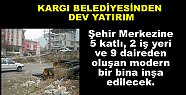 Kargı Belediyesinden Dev Yatırım