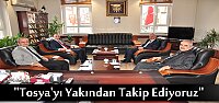 KARGI KAYMAKAMININ TOSYA ZİYARETİ