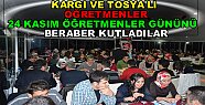 Kargı ve Tosya'lı Öğretmenler Doyasıya Eğlendiler
