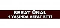Kazada Yaralanan 1 Yaşındaki Berat Ünal Hayatını Kaybetti