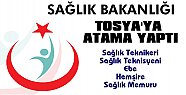 Sağlık Bakanlığı Tosya'ya Atama Yaptı