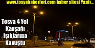 Tosya 4 Yol Kavşağı Işıklarına Kavuştu