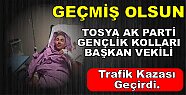 Tosya Ak Parti Gençlik Kolları Başkan Vekili Trafik Kazası Geçirdi