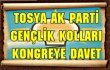 TOSYA AK PARTİ GENÇLİK KOLLARI KONGRE