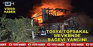 Tosya Bağ Evinde Çıkan Yangın Korkuttu