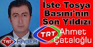Tosya Basının Yeni Yıldızı TRT Muhabiri Ahmet Çataloğlu