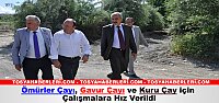 TOSYA BELEDİYE BAŞKANI KAZIM ŞAHİN ÇALIŞMALARA HIZ VERDİ