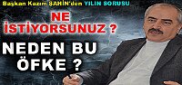 Tosya Belediye Başkanı Kazım Şahin''Bu ne perhiz, bu ne lahana turşusu''