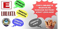 TOSYA BELEDİYE BAŞKANLIĞI RAMAZAN BAYRAMI NÖBET ÇİZELGESİ