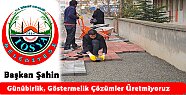 Tosya Belediyesi Çalışmalara Devam Ediyor.