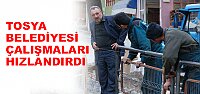Tosya Belediyesi Çalışmalarını Hızlandırdı