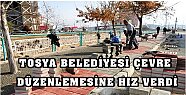 Tosya Belediyesi Çevre Düzenlemesine Hız verdi