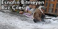 Tosya Belediyesi Kar-Buz Temizliğini Hızlandırdı
