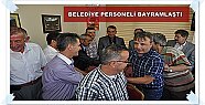 TOSYA BELEDİYESİ PERSONELİ BAYRAMLAŞTI