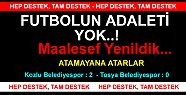Tosya Belediyespor:0 - Kozlu Belediyespor : 2