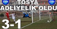 Tosya Belediyespor : 1 - 3 Ankara Adliyepor