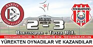 Tosya BelediyeSpor Bartın Deplasmanında Galip Geldi