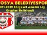 Tosya Belediyespor Grupları Belli oldu