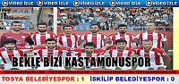 Tosya Belediyespor - İskilip Belediyespor (VİDEO HABER)
