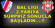 Tosya Belediyespor Lige Sürpriz Sonuçla başladı