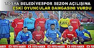 Tosya Belediyespor Sezon Açılışına Emektar Futbolcular Damgasını Vurdu.