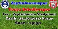 Tosya Belediyespor Zeytinburnuspor Deplasmanında