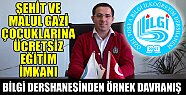 TOSYA BİLGİ İLKÖĞRETİM DERSHANESİNDEN ÖRNEK DAVRANIŞ