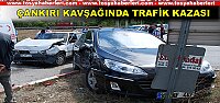 Tosya Çankırı Kavşağında Trafik Kazası