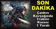 Tosya Çankırıı Kavşağında Trafik Kazası